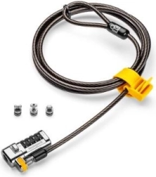 Zámek na notebook KENSINGTON ClickSafe 3 v 1 s číselníkem (T-Bar, Nano, Wedge)
