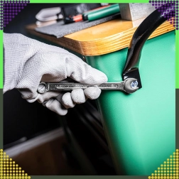 Sada ráčnových očkoplochých klíčů 12 ks 8–24 mm s pouzdrem