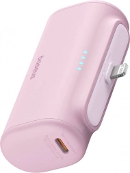 Baseus kompaktní powerbanka 5000 mAh 20 W růžová