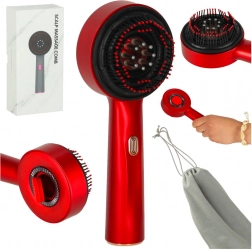 Masážní kartáč na hlavu s USB a infračerveným světlem