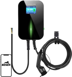 Nástěnná nabíječka pro elektromobily BESEN BS20 11 kW s aplikací