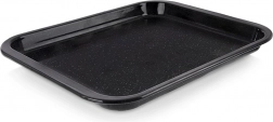 Emailovaný obdélníkový plech na pečení 36 × 28 × 2,5 cm