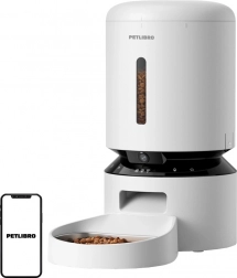 Dávkovač krmiva s kamerou Petlibro Granary 5l bílý