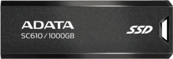 Externí SSD disk ADATA SC610 1000GB USB3.2 Gen2 černý