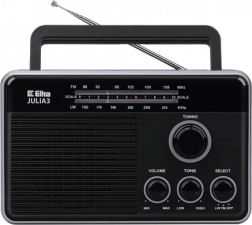 Rádio Julia 3 černé