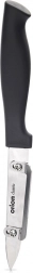 Kuchyňský nůž na loupání s vertikální škrabkou z nerezové oceli 19 cm ORION Classic