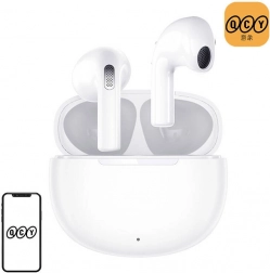 true wireless sluchátka qcy t20 ailypods bílé