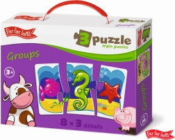 Far Far Land puzzle trojice sady