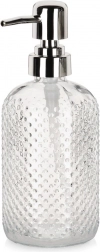Skleněný dávkovač na mýdlo 430 ml Orion
