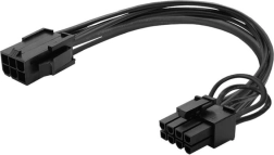 Napájecí kabel 6pin na 8pin (6+2) PCI‑Express 15 cm