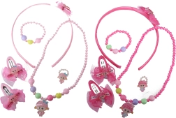 Módní set s panenkou a doplňky pro malé parádnice