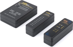 Tester síťových a komunikačních kabelů RJ45/RJ12/RJ11/BNC s automatickým skenováním a PoE