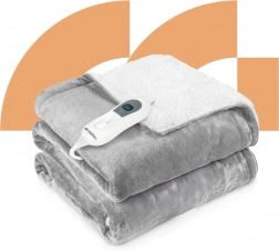 elektrická vyhřívaná deka CozyHeat 120W šedá