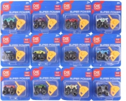 Vystřelovací kovové autíčko pro děti