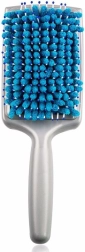 Kartáč na vlasy s mikrovlákny - modrý