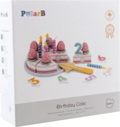 Dřevěný narozeninový dort na krájení POLARB od VIGA