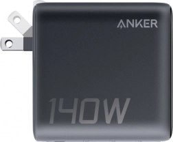 Síťová nabíječka ANKER 140W PD 3.1 s USB‑C kabelem a LED, černá