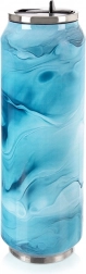 Termohrnek ve tvaru plechovky 700 ml modrý
