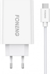 Síťová rychlonabíječka Foneng 10,5 W, 1× USB, kabel USB‑C