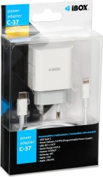 Síťová nabíječka iBOX C-37 USB‑C 20W Power Delivery