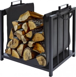 Stojan a taška na palivové dřevo 2v1 KAMINER