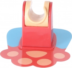 Držák sprchové hlavice ve tvaru kočičí tlapky