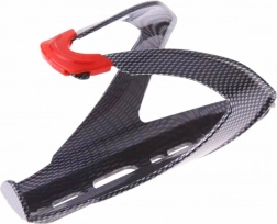 Držák na cyklistickou láhev carbon look