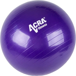 Gymnastický míč ACRA fialový 65 cm
