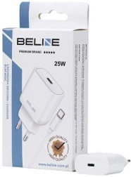 Síťová nabíječka 25 W GaN USB‑C + kabel USB‑C – Bílá