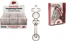 Kovový drátový hlavolam – obtížnost 3 (mix motivů)