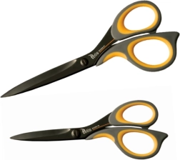 Kancelářské nůžky 21 cm žluté