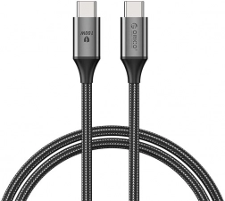 Orico USB‑C kabel 100W USB‑C na USB‑C, černý