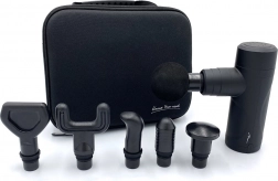 Ruční masážní pistole s 6 masážními nástavci