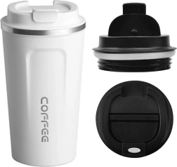 Termohrnek z nerezové oceli 510 ml – bílý