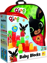 Stavebnice v batůžku Bing, 32 dílků