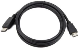 Kabel DisplayPort na HDMI černý 5m