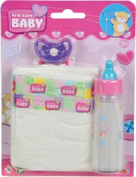NBB sada lahvička, dudlík a plena pro panenky