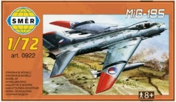 Model letadla MIG-19S 12,5 × 18 cm v krabici