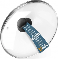 Skleněná poklice 24 cm