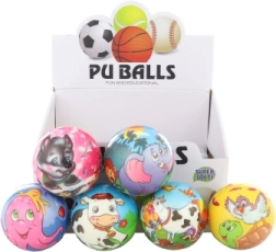 Měkký míček se zvířátky 10 cm