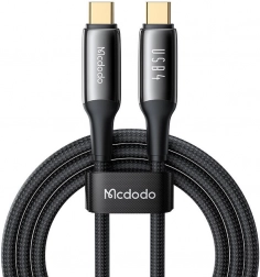 Kabel Mcdodo USB-C na USB-C, 240W, 1,2m (černý)