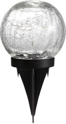 Zahradní solární lampa SUPERFIRE s čidlem soumraku 600 mAh