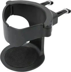 Univerzální držák nápojů do auta na mřížku ventilace, černý