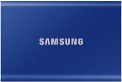 Externí SSD Samsung Portable T7 2TB USB 3.2 Gen.2 Modrý