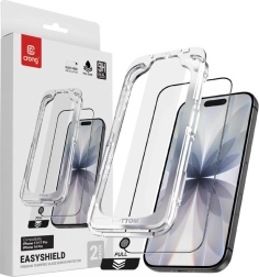 Tvrzené sklo EasyShield 2‑Pack pro iPhone 17 / iPhone 17 Pro / iPhone 16 Pro (2 ks)