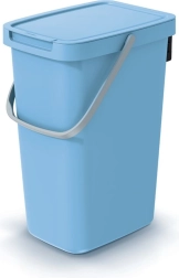 Odpadkový koš Systema Q Collect 12 l světle modrý