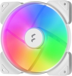 Ventilátor Fractal Aspect 14 RGB PWM 140 mm – bílý rám