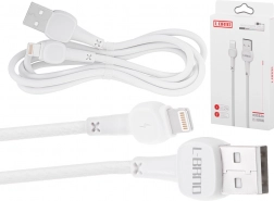 L-BRNO kabel Lightning rychlonabíjecí USB-A bílý