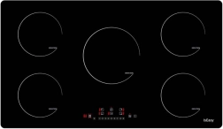 Pětizónový indukční sporák IsEasy