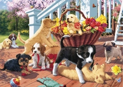 Puzzle Štěňata 1000 dílků DINO